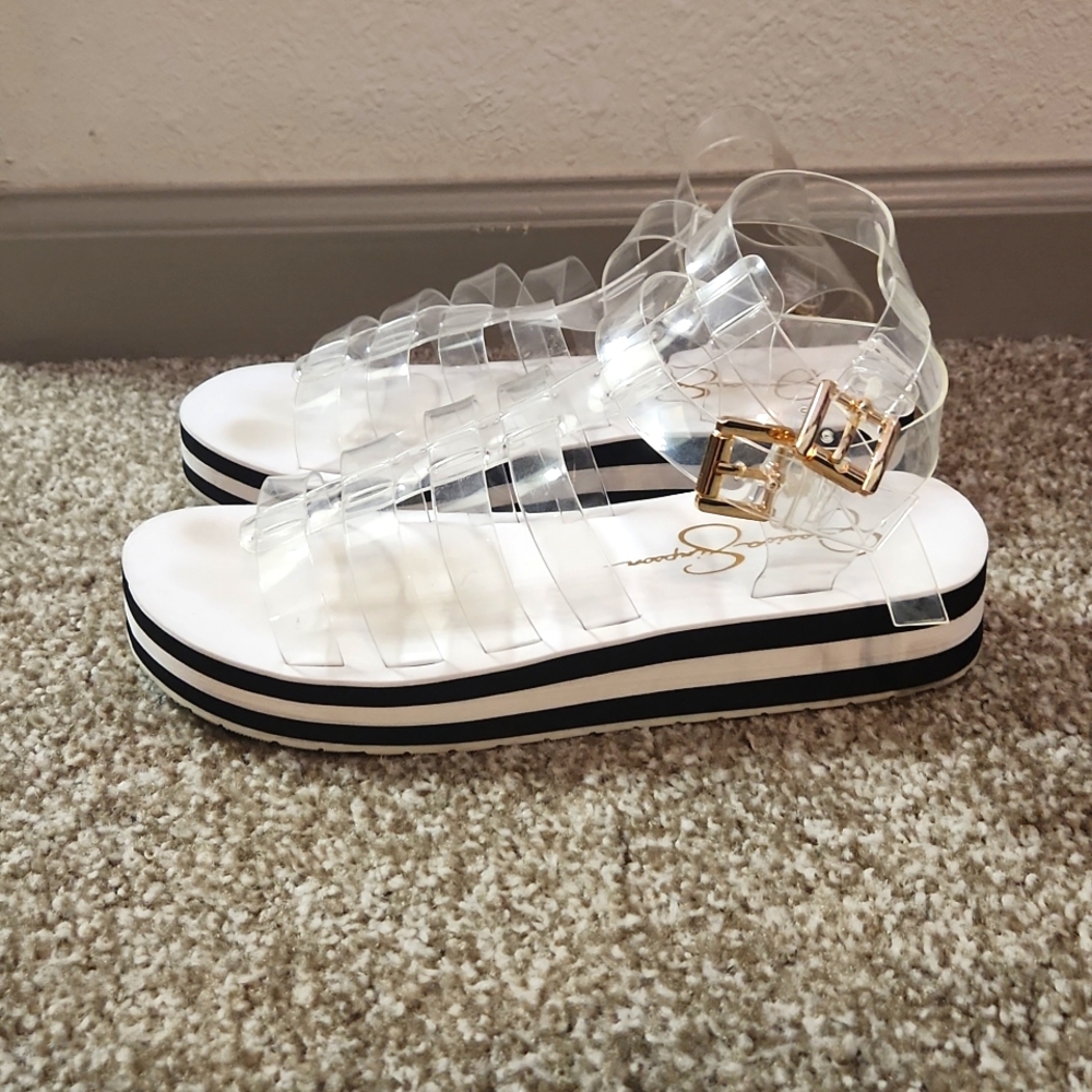 Women's jelly sandals